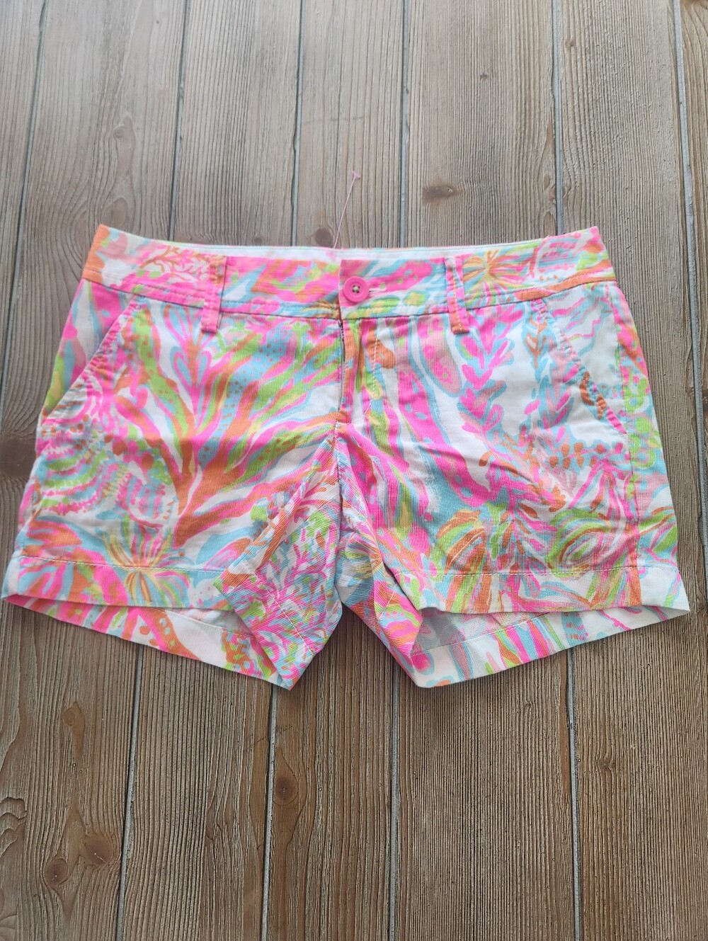 Bright Multi-Color Printed Women's Shorts by Lilly Pulitzer
